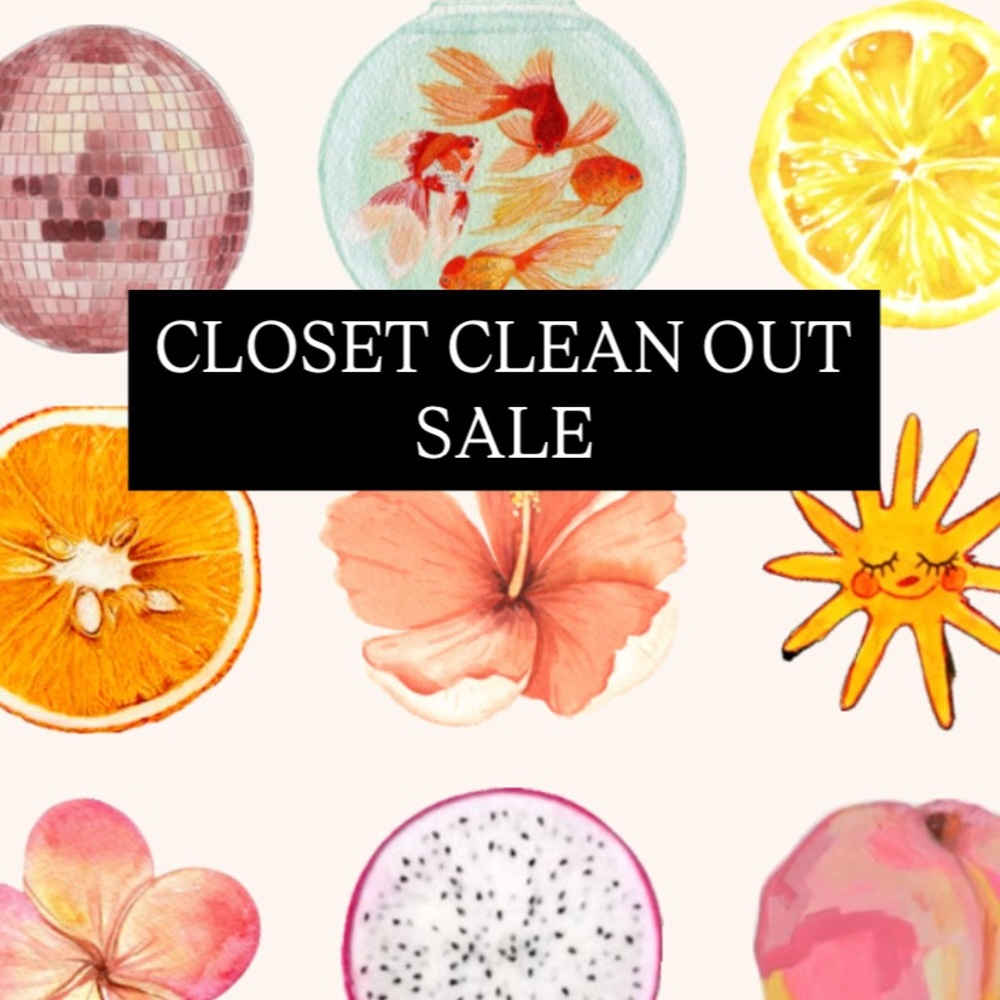 CLOSET SALE!